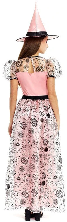Disfraz de Bruja Bondadosa Rosa para Mujer Brujas Partilandia