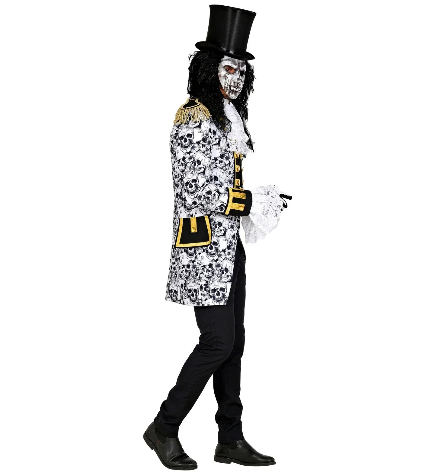 Chaqueta Calaveras con Pechera Dorada para Hombre Chaquetas, Chalecos y Camisas Widmann