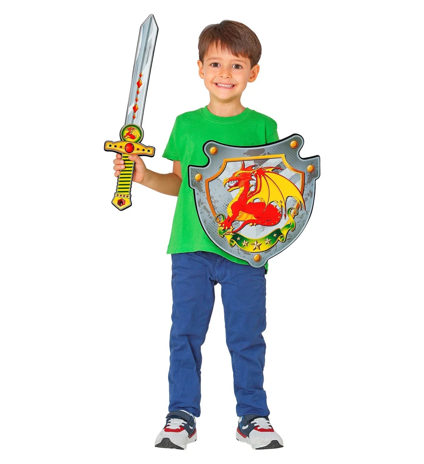 Escudo y Espada Medieval Infantil de Gomaeva Complementos Medievales Widmann