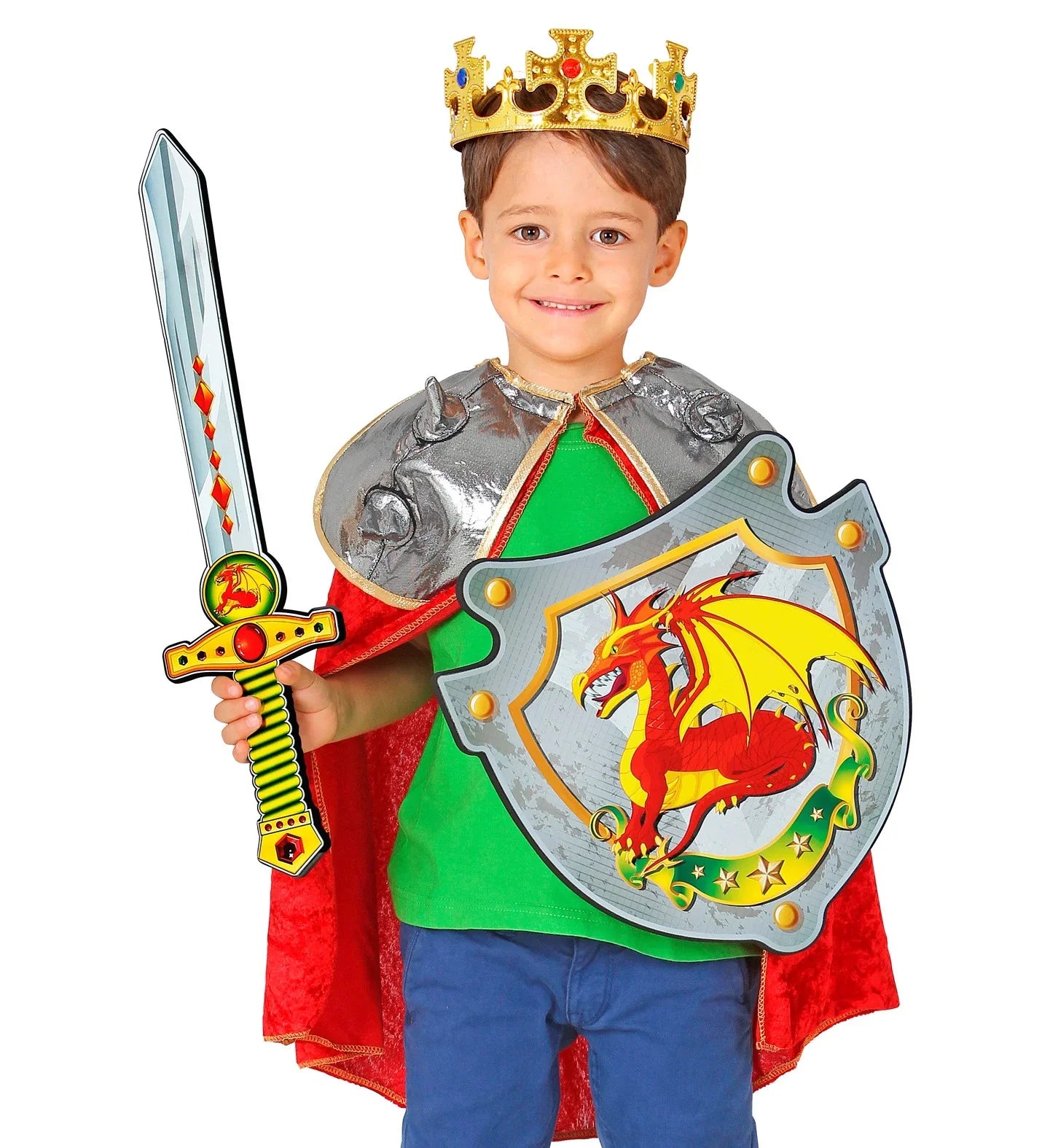 Escudo y Espada Medieval Infantil de Gomaeva Complementos Medievales Widmann