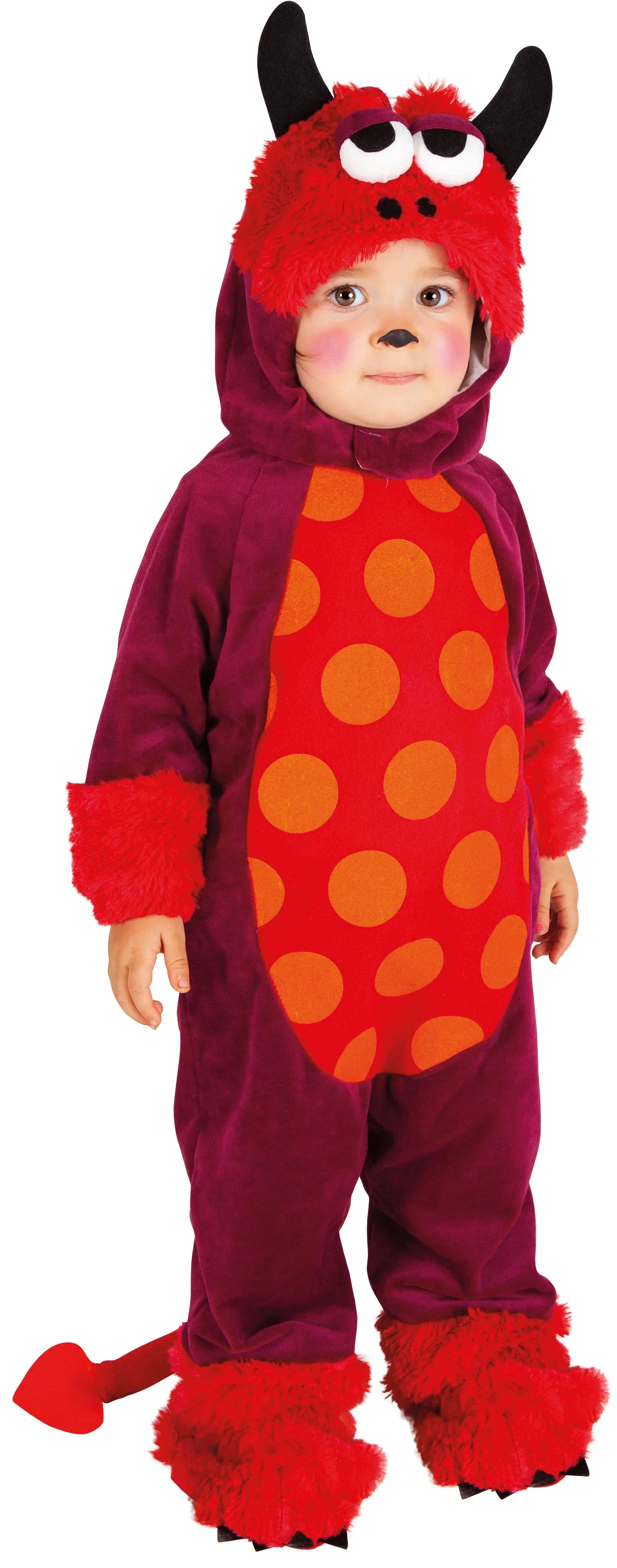 Disfraz de Monstruo Rojo Infantil Monstruos Rubies