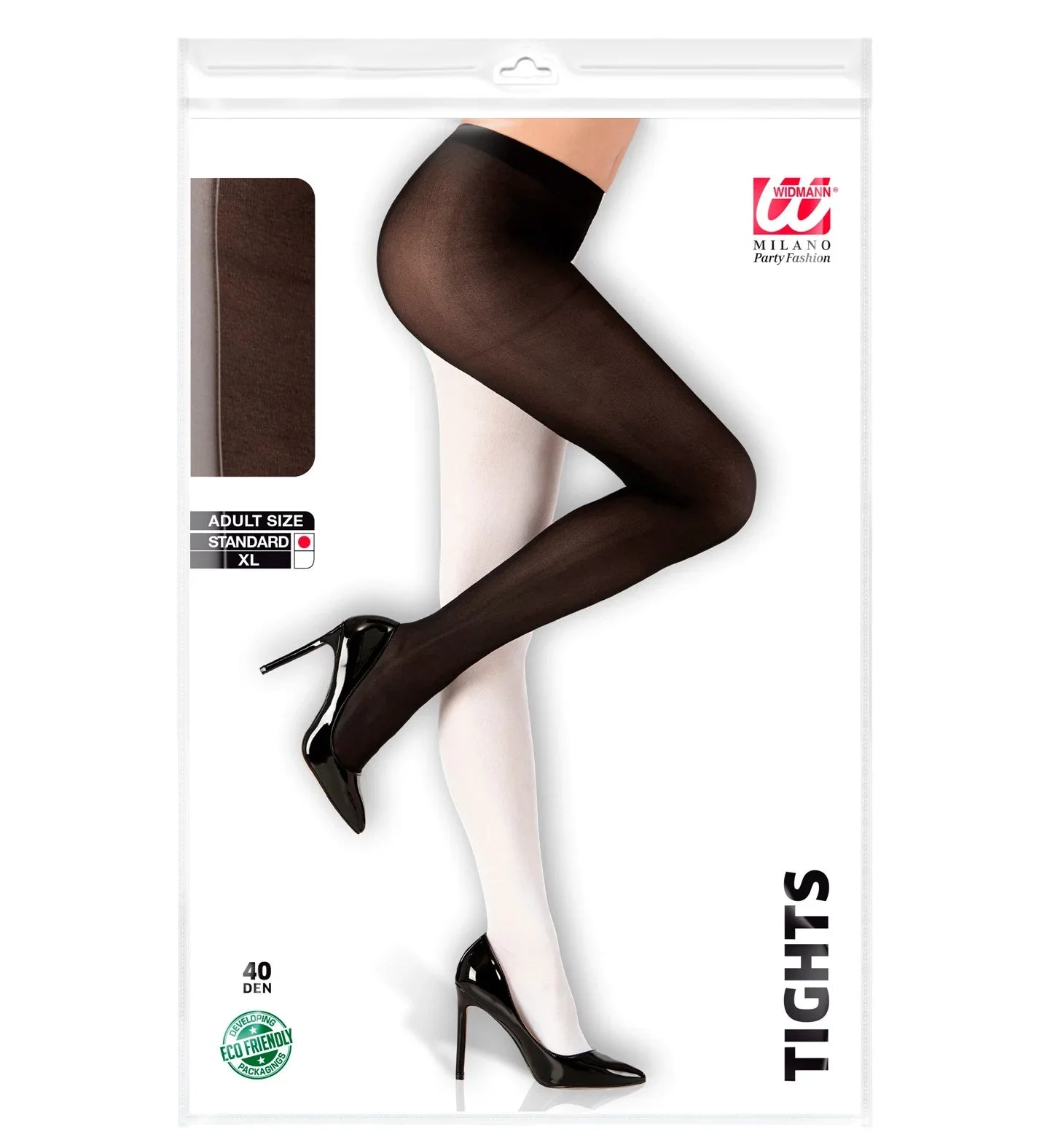 Pantys Mitad Blanco y Negro para Adulto Medias y Pantys Widmann