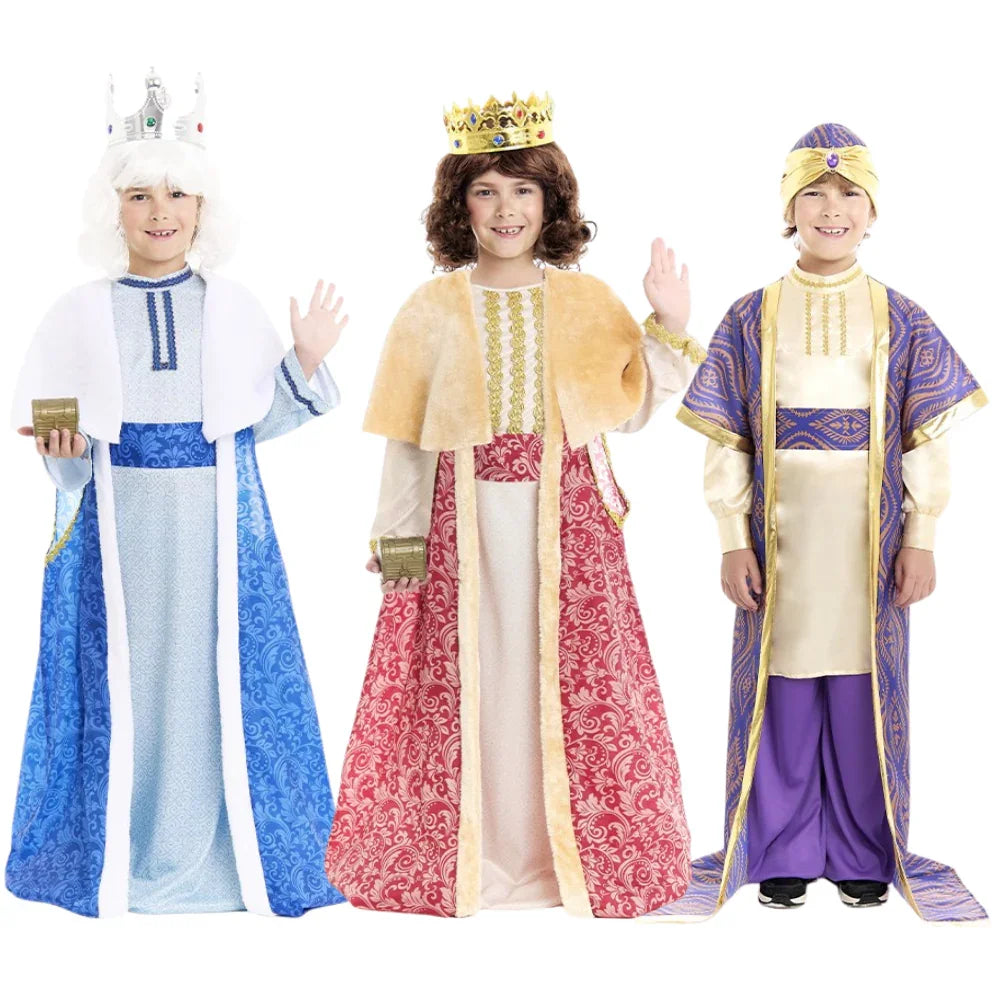 Disfraces para Grupo de Melchor, Gaspar y Baltasar Infantil Reyes Magos Disfraces Simon