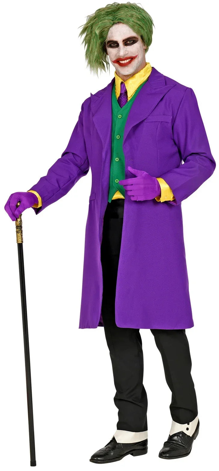 Gabardina Morada de Joker para Hombre Joker Widmann