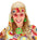 Pendientes y Collar Hippies en Diferentes Colores COMPLEMENTOS Widmann Verde