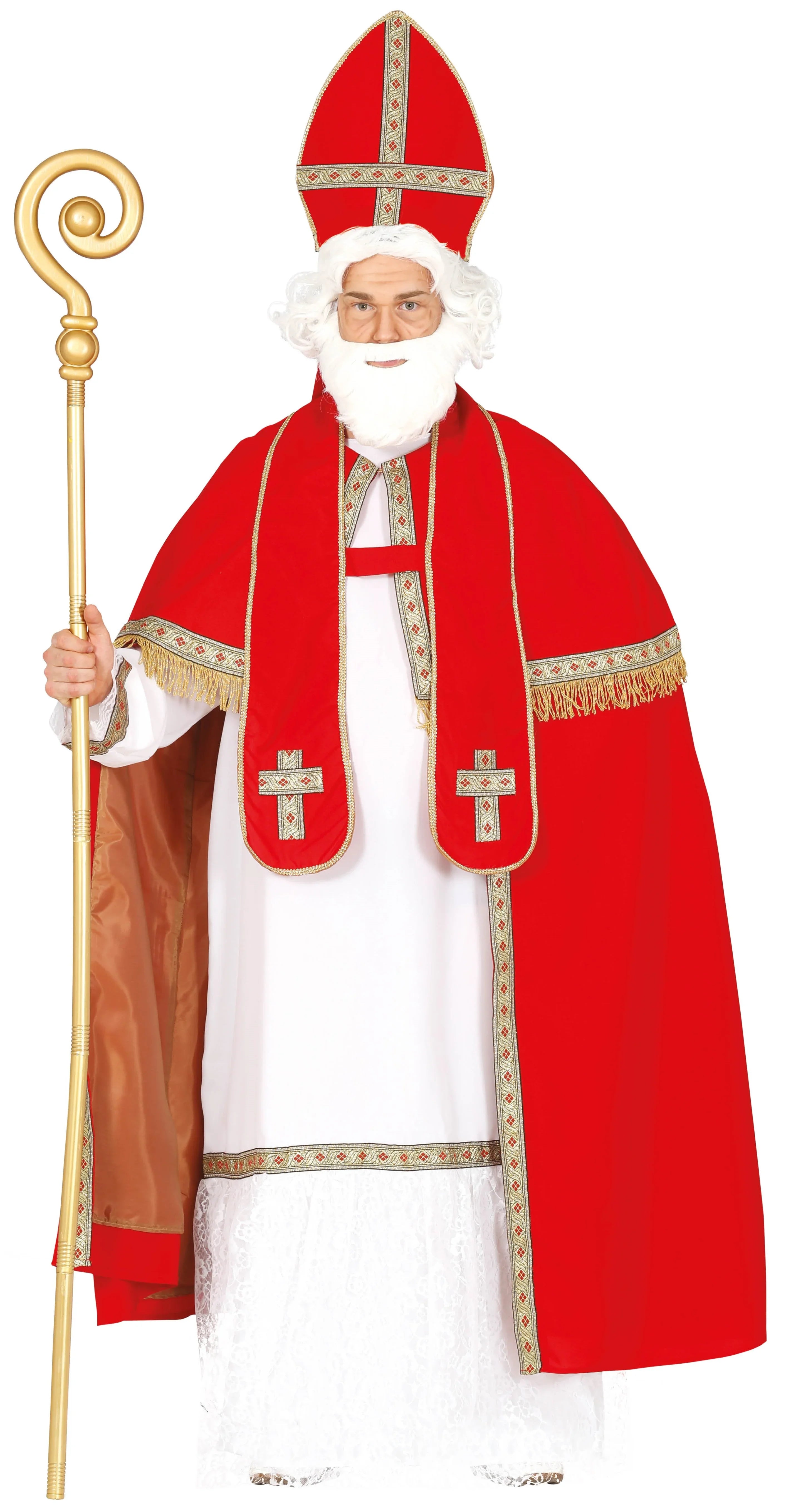Disfraz de San Nicolás para Adulto Navideños Guirca