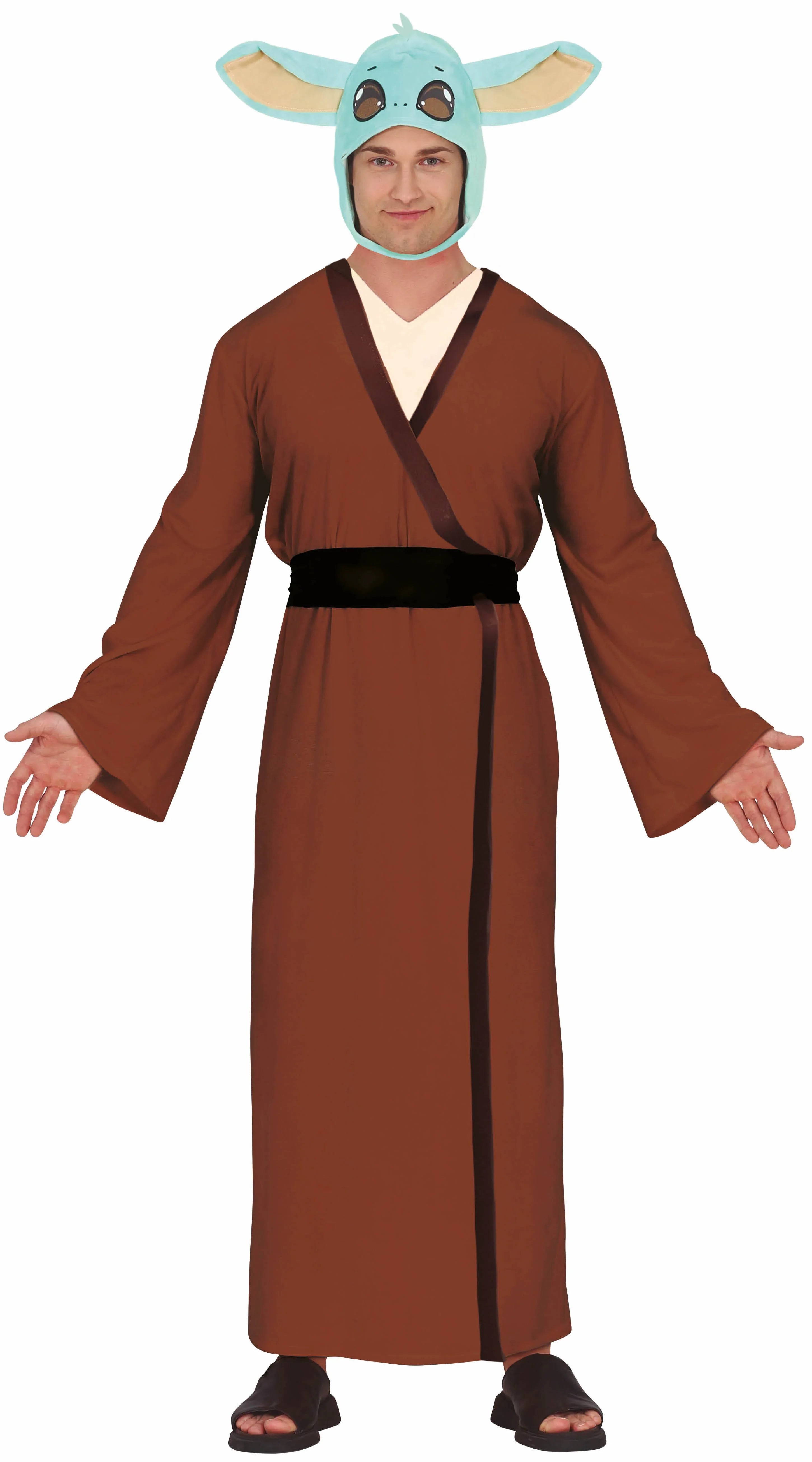 Disfraz de Baby Yoda con Túnica para Adulto The Mandalorian Guirca