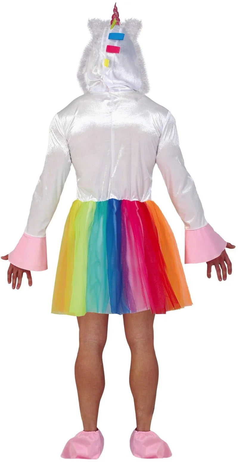 Disfraz de Unicornio Arcoíris para Hombre Unicornio Guirca