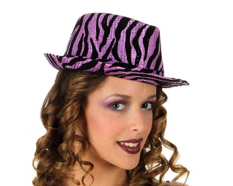 Sombrero estampado con lentejuelas COMPLEMENTOS Fashion Manufacturer
