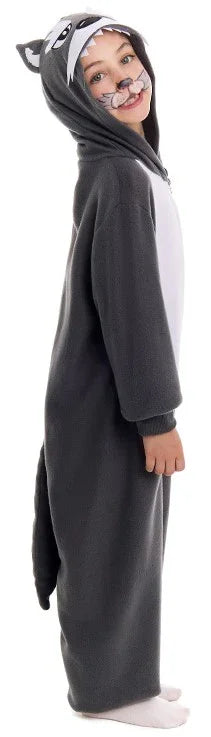 Disfraz de Lobo Hambriento Gris Infantil Lobo Partilandia