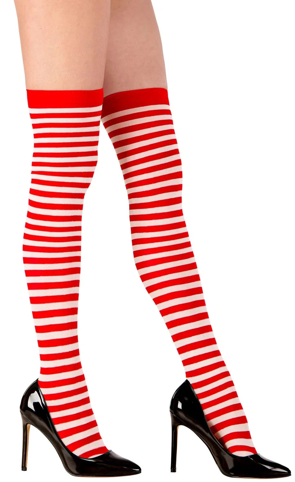 Medias Rayas Blanco y Rojo COMPLEMENTOS Widmann