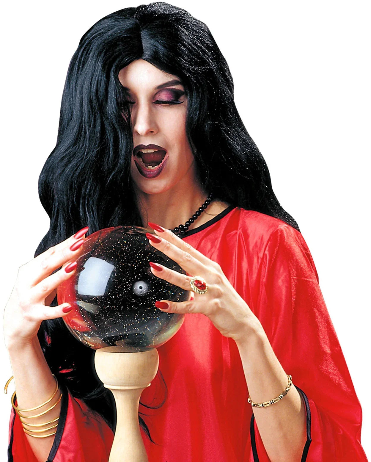 Peluca Morena de Melena Larga COMPLEMENTOS Widmann