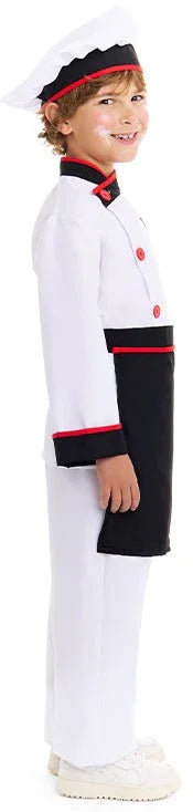 Disfraz de Chef Elegante Infantil Cocineros Infantiles Partilandia