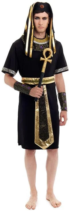 Déguisements pour un groupe d'égyptiens noirs