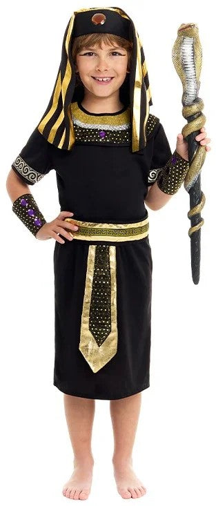 Déguisements pour un groupe d'égyptiens noirs