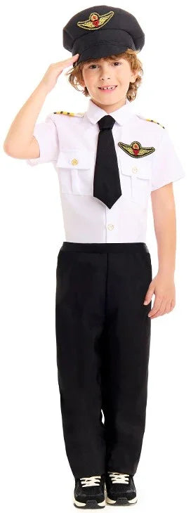Disfraz de Piloto de Aviación Infantil Pilotos y Aviadores Partilandia