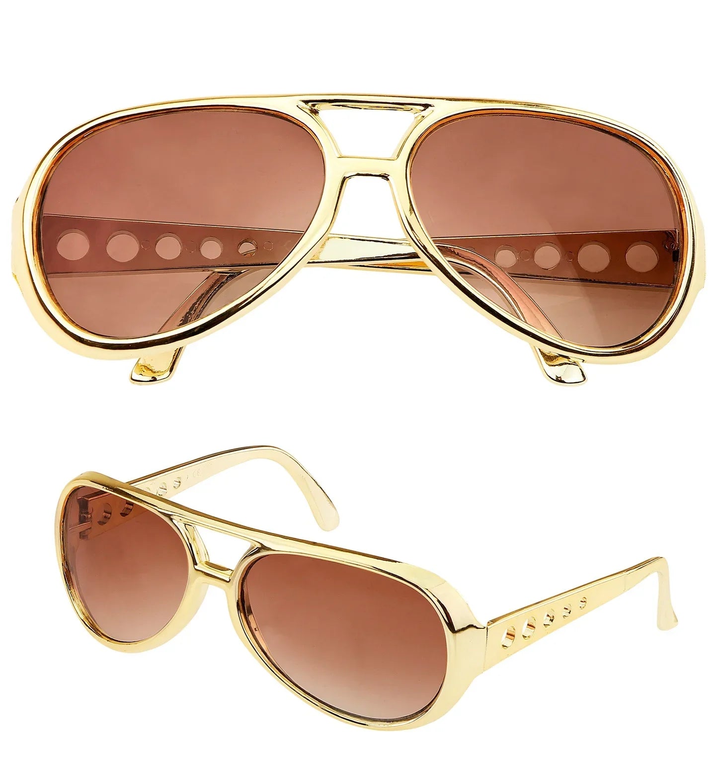 Gafas Fashion en Oro COMPLEMENTOS Widmann