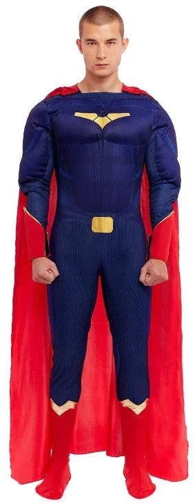 Déguisements de groupe de super-héros bleus et rouges