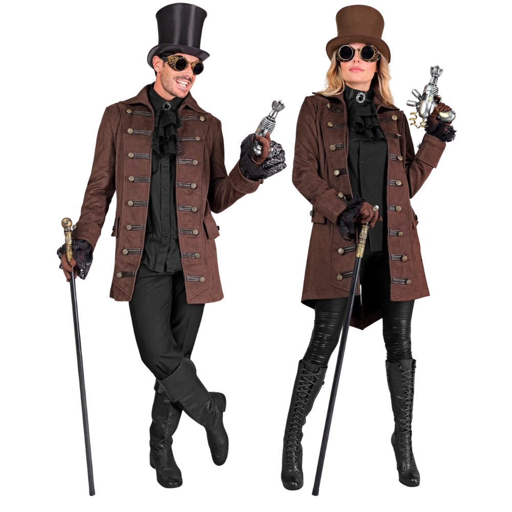 Déguisements de couple de vampires avec veste