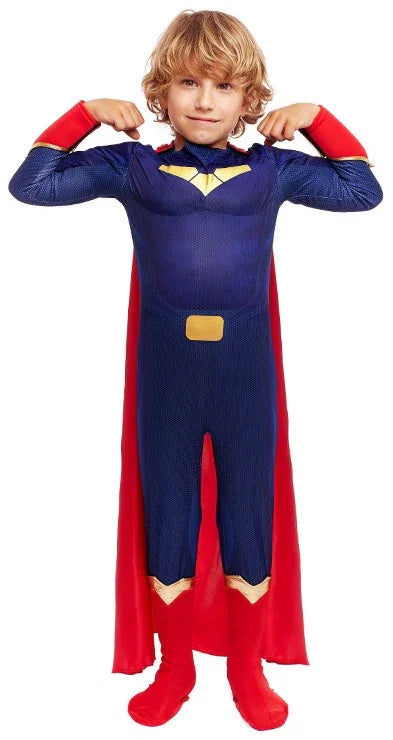 Disfraz de Superhéroe Musculoso para Niño Superman y Supergirl Partilandia