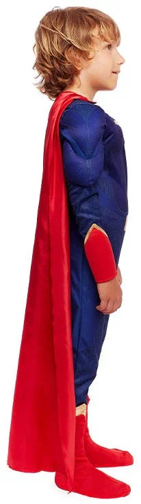 Disfraz de Superhéroe Musculoso para Niño Superman y Supergirl Partilandia