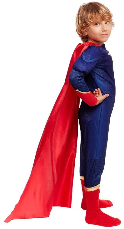 Disfraz de Superhéroe Musculoso para Niño Superman y Supergirl Partilandia