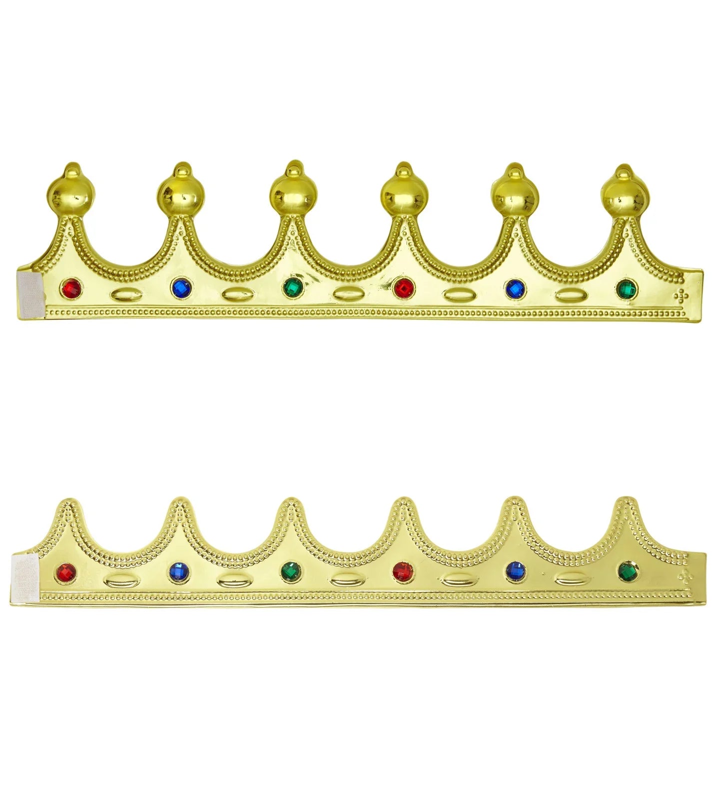 Corona Dorada de Rey en Plástico COMPLEMENTOS Widmann