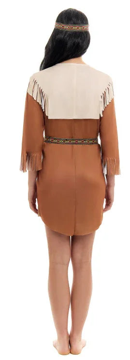 Disfraz de India Apache para Mujer Indio Partilandia
