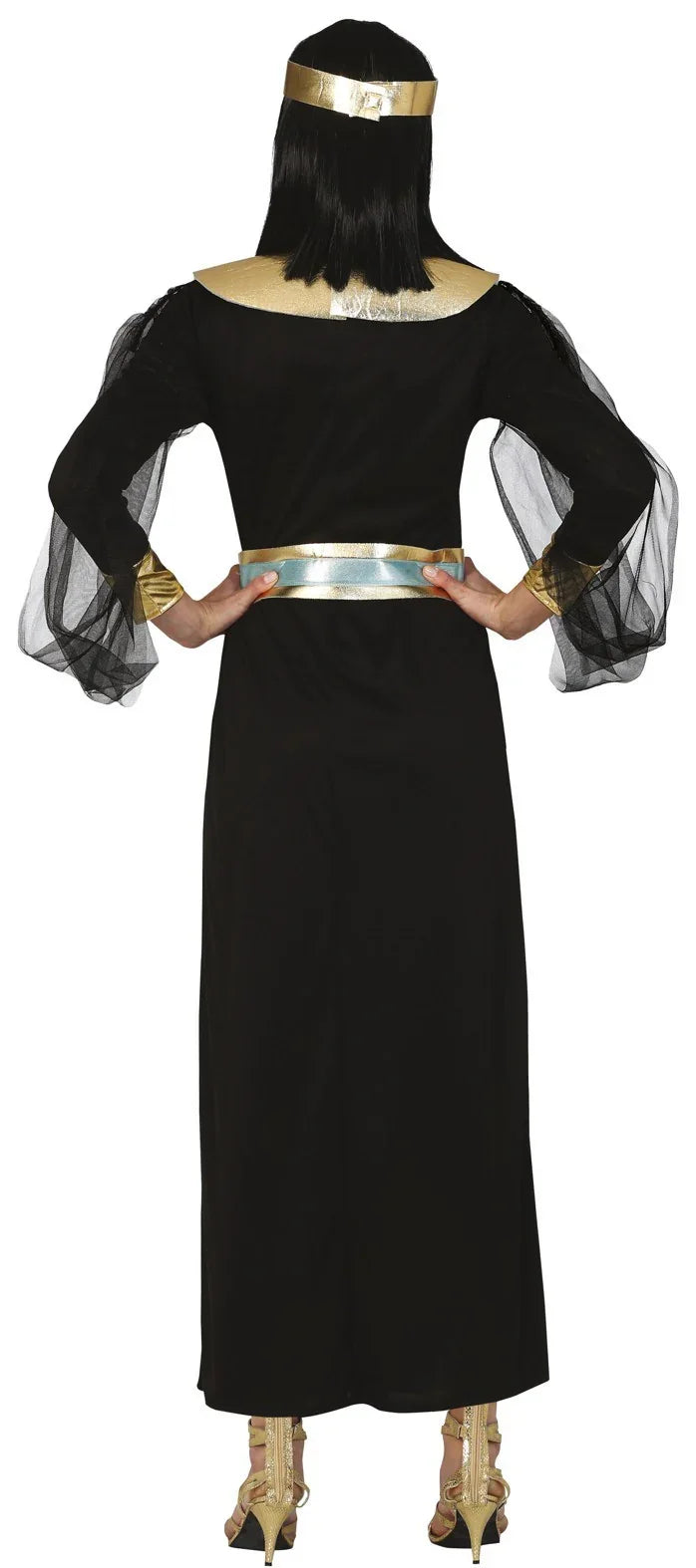 Disfraz de Reina Egipcia Negra para Mujer Egipcios Guirca