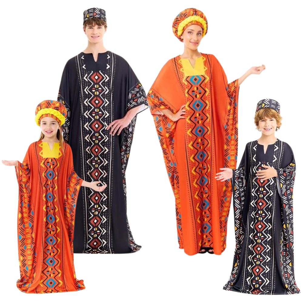 Déguisements tribaux africains pour couples