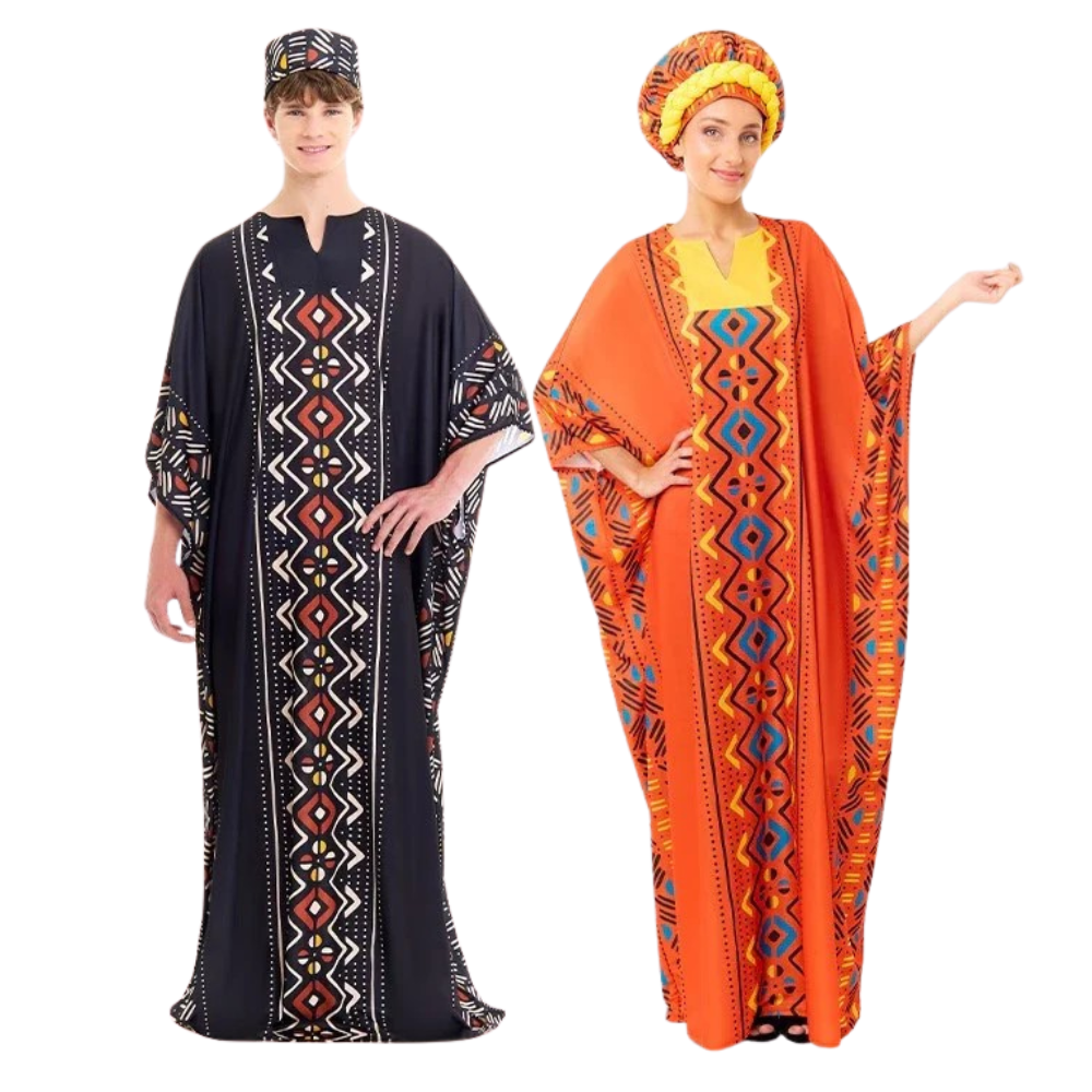 Déguisements tribaux africains pour couples