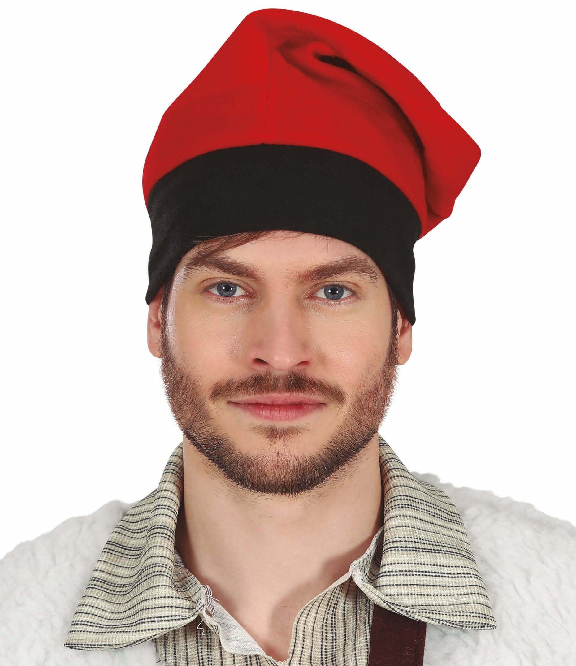 Barretina Catalana Roja para Adulto Sombreros y Gorros Guirca