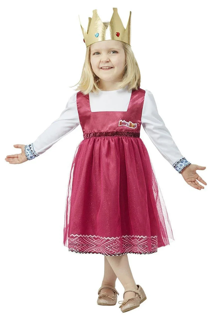 Disfraz de Masha de Masha y el Oso para Niña Cuentos y Dibujos Animados Smiffys