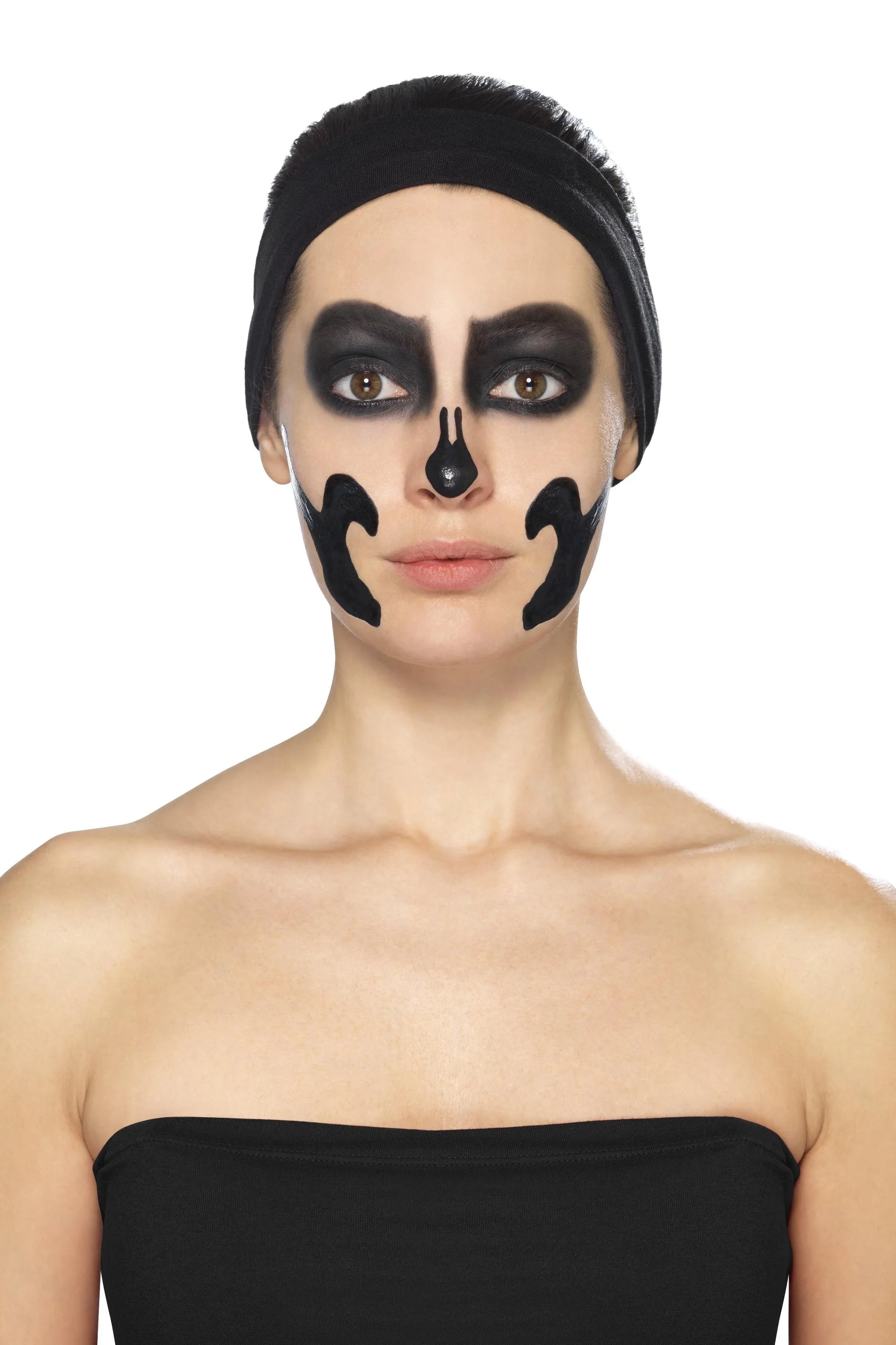 Kit de Maquillaje de Esqueleto con Látex Líquido Kits de Maquillaje Smiffys