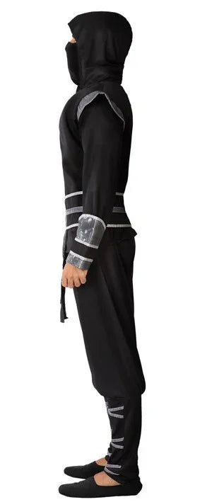 Disfraz de Ninja Japonés Negro para Hombre Ninjas Atosa