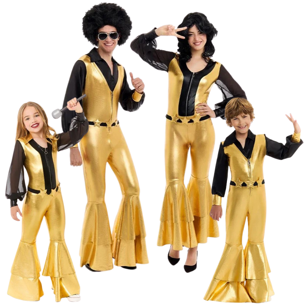 Déguisements pour le groupe golden disco