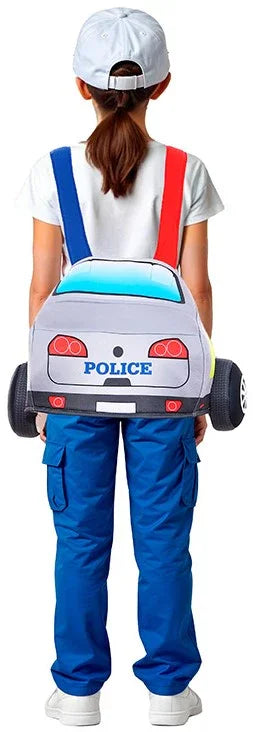 Disfraz de Coche Vehículo de Policía Infantil Policías Infantiles Partilandia