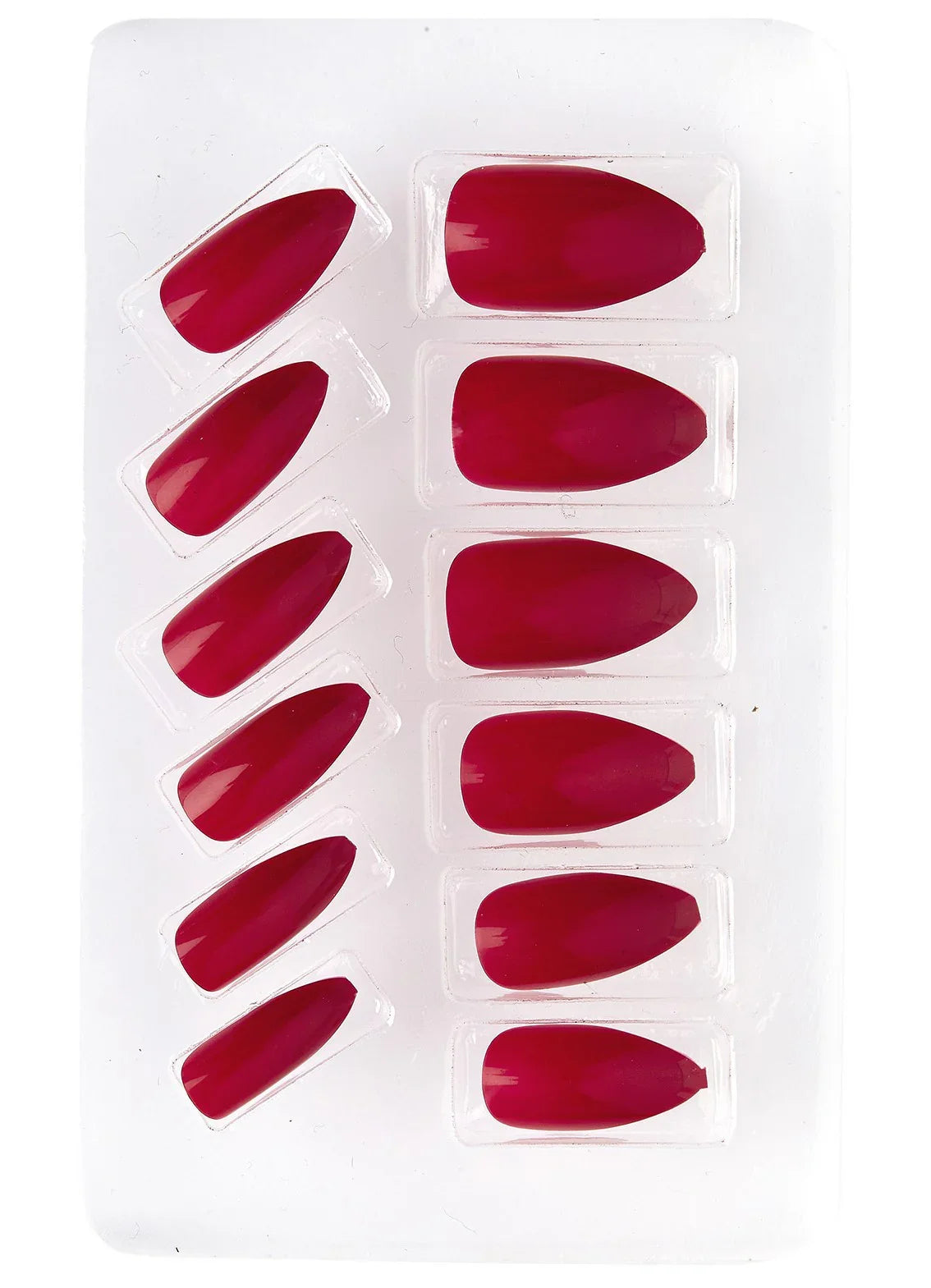 Uñas Postizas Rojas con Punta Uñas Postizas Widmann