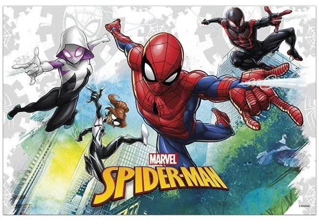 Mantel de Spider-Man de 120x180cm Decoración y Menaje Superhéroes Liragram