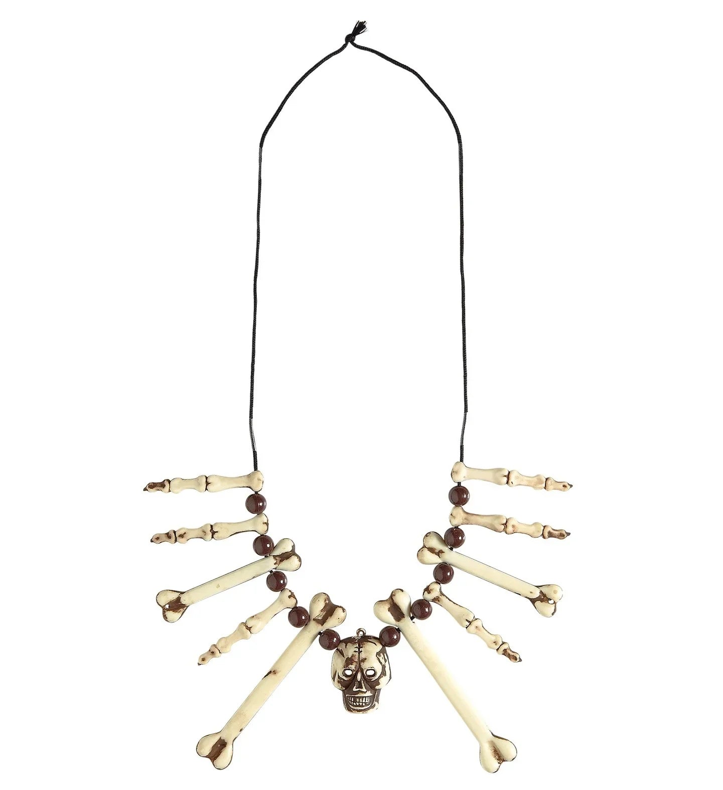 Collar con Huesos y Calavera Complementos Trogloditas y Cavernícolas Widmann