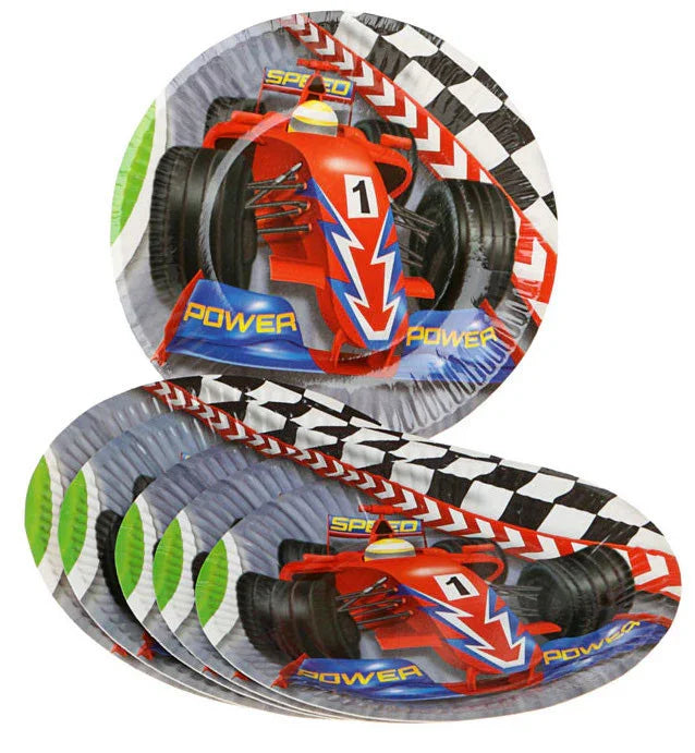 Pack de 6 Platos de Fórmula 1 Decoración y Menaje Atosa