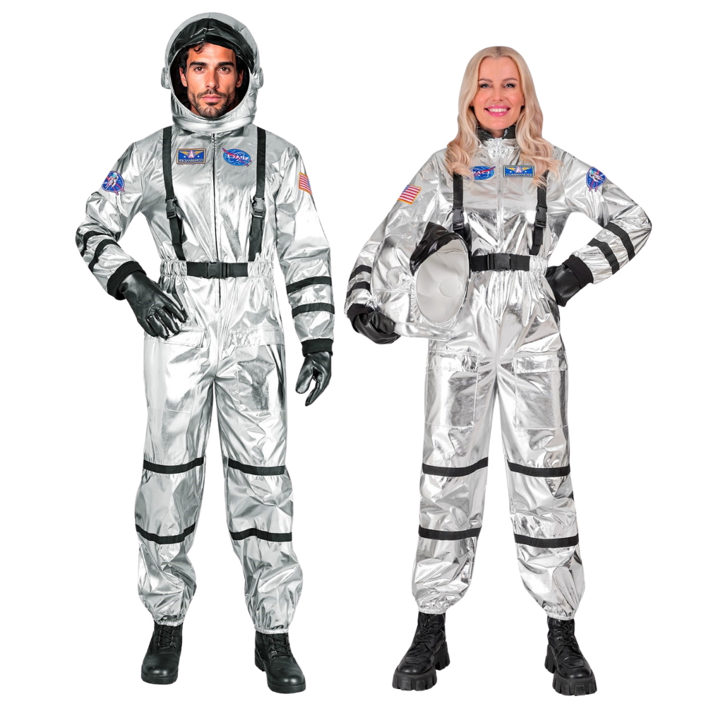 Déguisements de couple de voyageurs galactiques