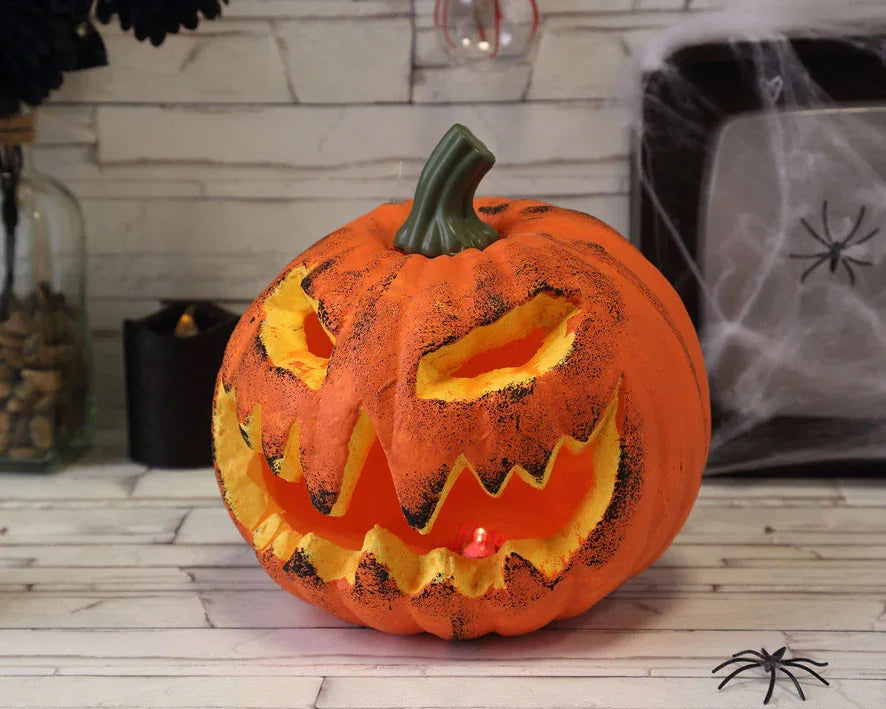 Calabaza de Decoración para Halloween con Luz Calabaza Atosa