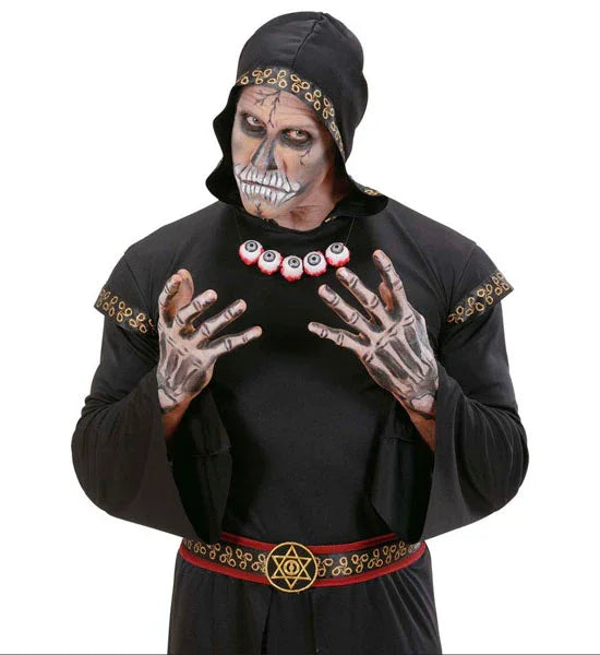 Collar con cinco ojos Halloween Widmann