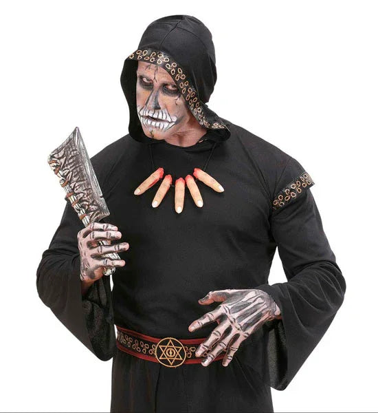 Colgante con cinco dedos Accesorios Halloween Widmann