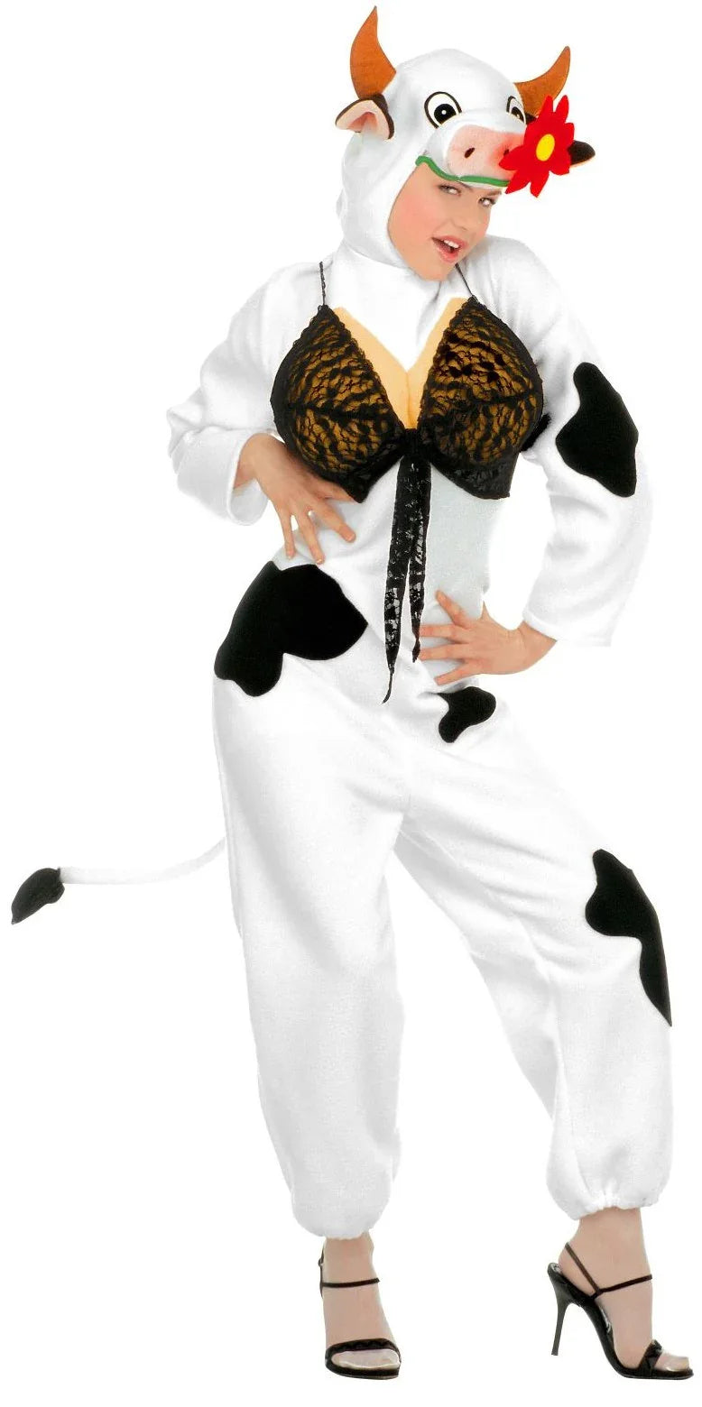 Disfraz de Vaca Sexy para Mujer Adultos Widmann