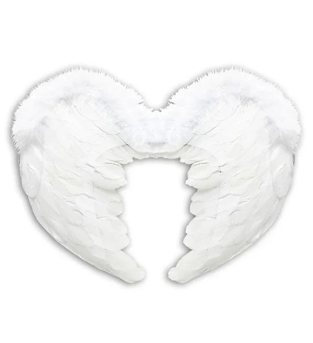 Alas de Plumas Blancas Complementos Navidad Widmann