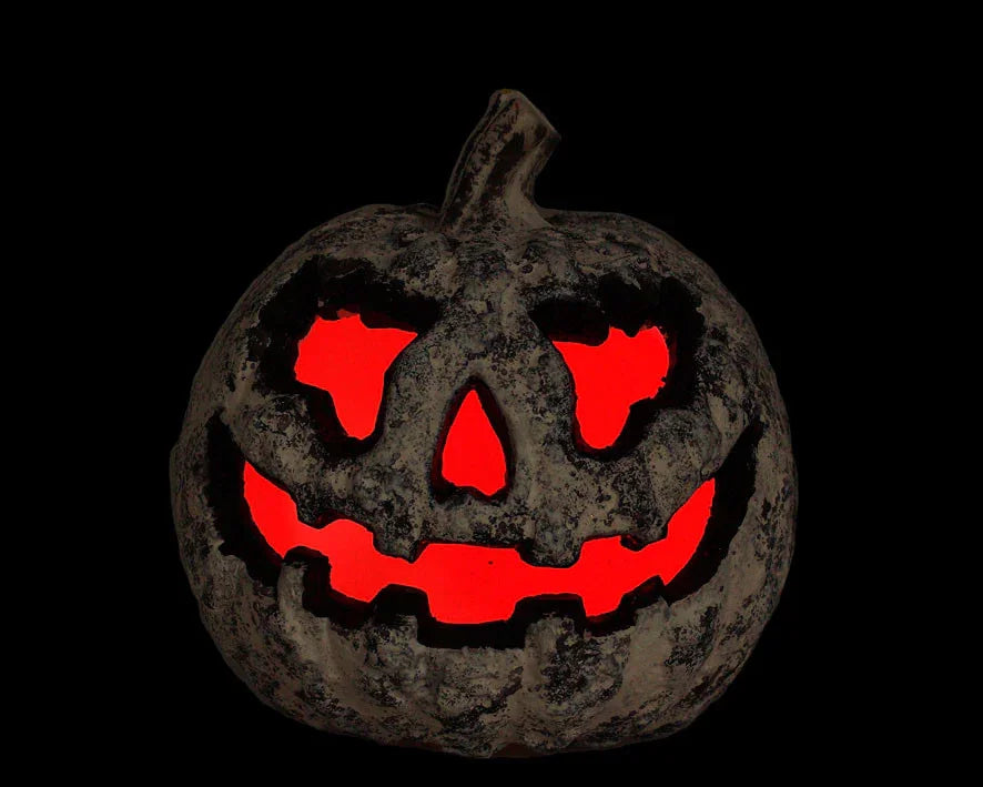 Calabaza Blanca de Halloween con Luz Calabazas Atosa