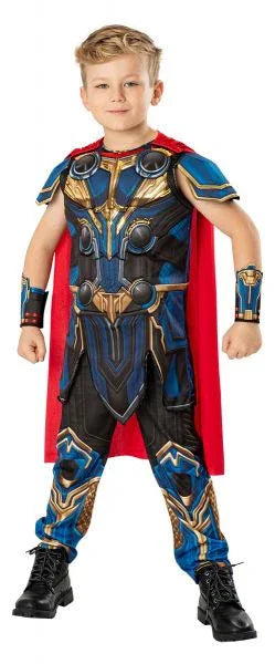 Disfraz de Thor Love and Thunder Musculoso para Niño Superhéroes Infantiles Rubies