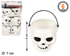 YumSur Lot de 20 mini crânes de décoration, petits jouets YumSur Lot de 20 mini crânes de décoration, petits jouets
